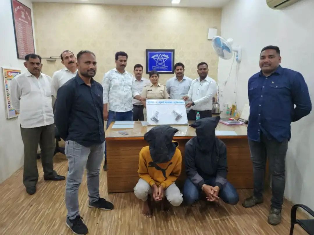 मार्केटयार्ड गोळीबारातील दोन आरोपी शस्त्रासह गजाआड