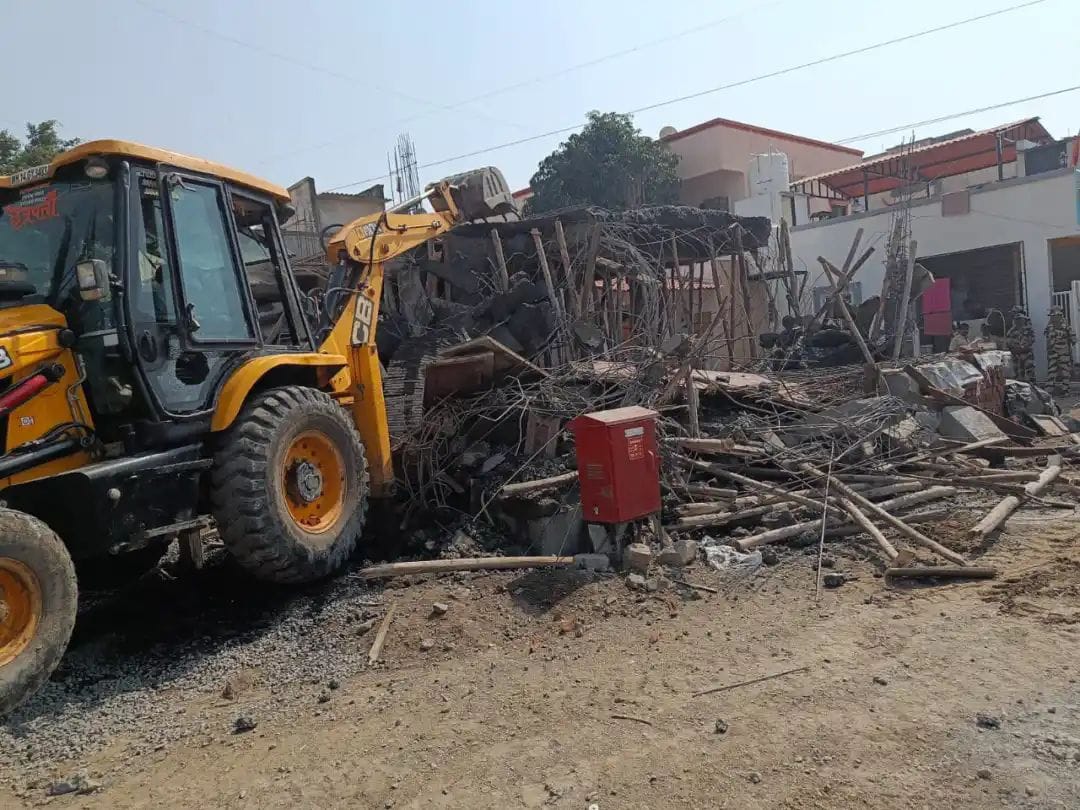 पिंपरी-चिंचवड: अनधिकृत बांधकामावर कारवाई