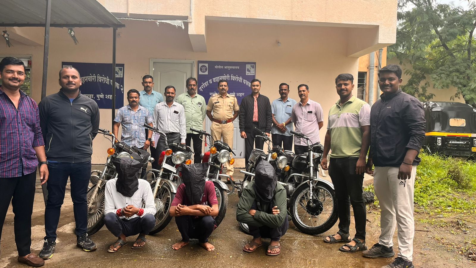 दरोडा व वाहनचोरी विरोधी पथक २ ची कारवाई